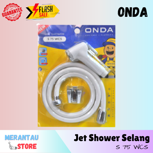 Selang Bidet Spray Jet Washer Jet Shower Toilet Spray Onda S 75 WCS
