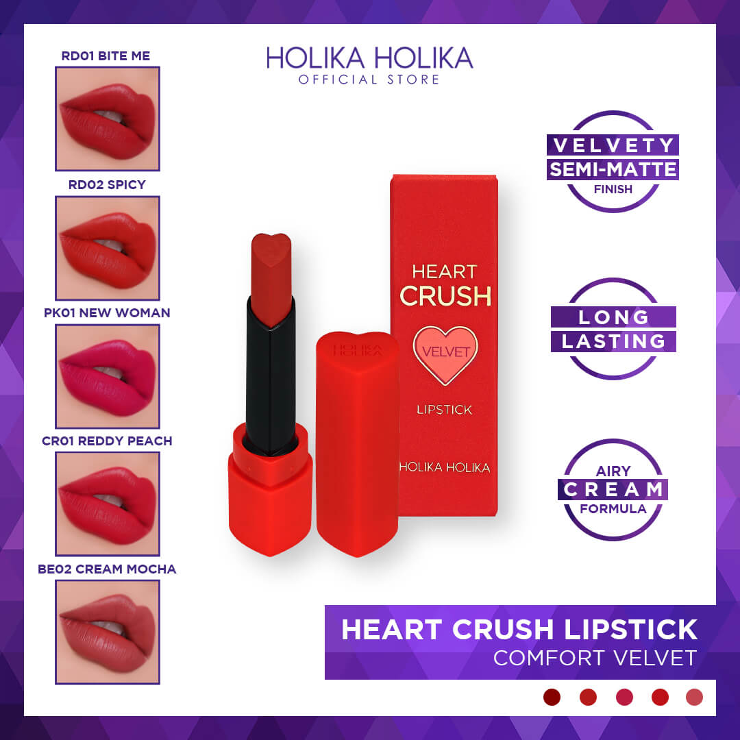 heart crush lipstick