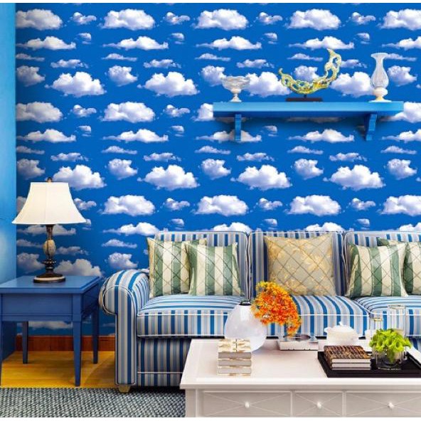 217 Wallpaper Dinding Biru free Download - MyWeb