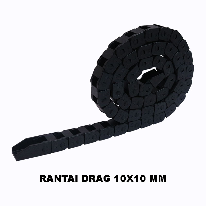 EELIC DRC-10X10MM Drag chain rantai pelindung kabel bahan plastik 3d ...