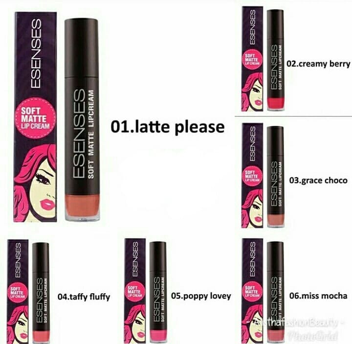 esenses soft matte lip cream