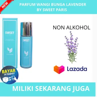 Parfum Lavender Original Non Alkohol Bisa Cod Wangi Fress Dan Tahan Lama Untuk Wanita Lazada Indonesia