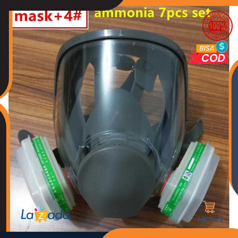 Masker Respirator Gas Amonia Full Face Industrial Safety Equipment
