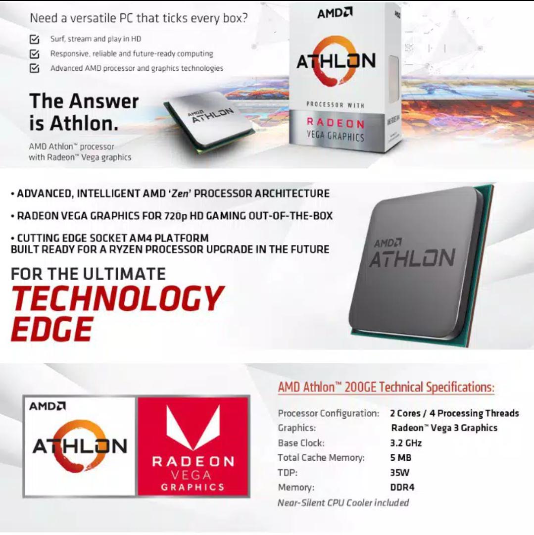 200ge Processor Amd Athlon 200ge Aliexpress AMD Athlon X2 200GE
