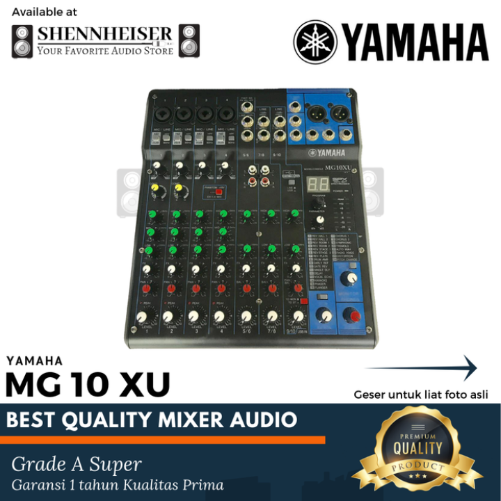 Mixer Yamaha Mg 10 Xu Mixer Audio Lazada Indonesia
