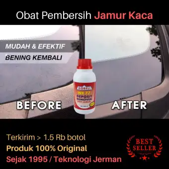 Pembersih Jamur Kaca Mobil Karmar Mandi Kaca Aquarium Bodi