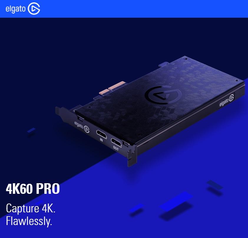 Elgato 4K60 PRO Capture 4K