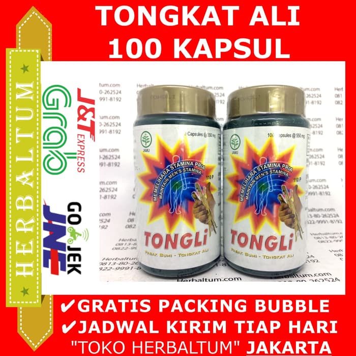 Tongli Tongkat Ali 100 Kapsul Obat Pria Dewasa Lazada Indonesia