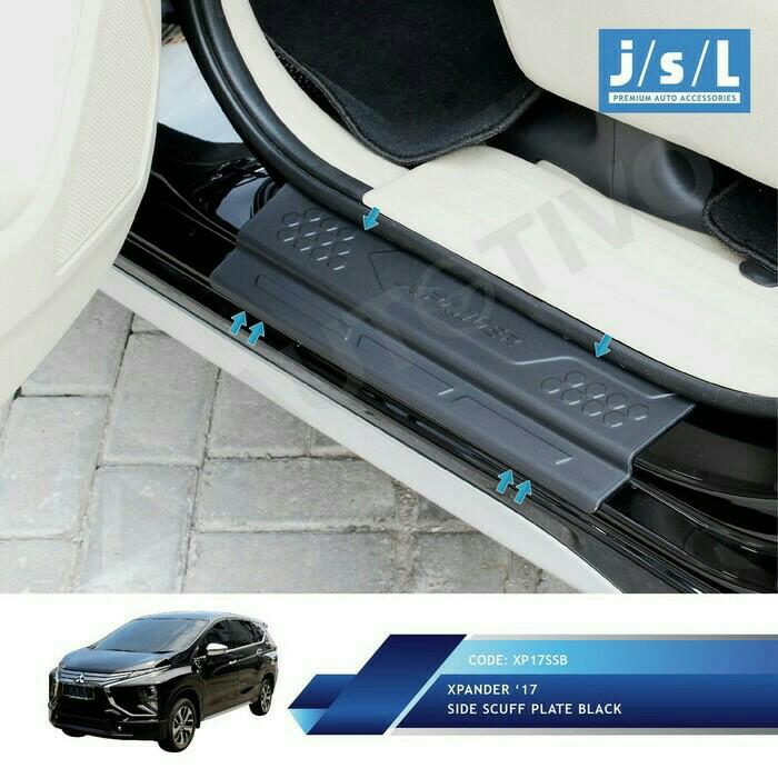 J/S/L Sillplate / Door Sill Plate Samping Mitsubishi Xpander Merek JSL