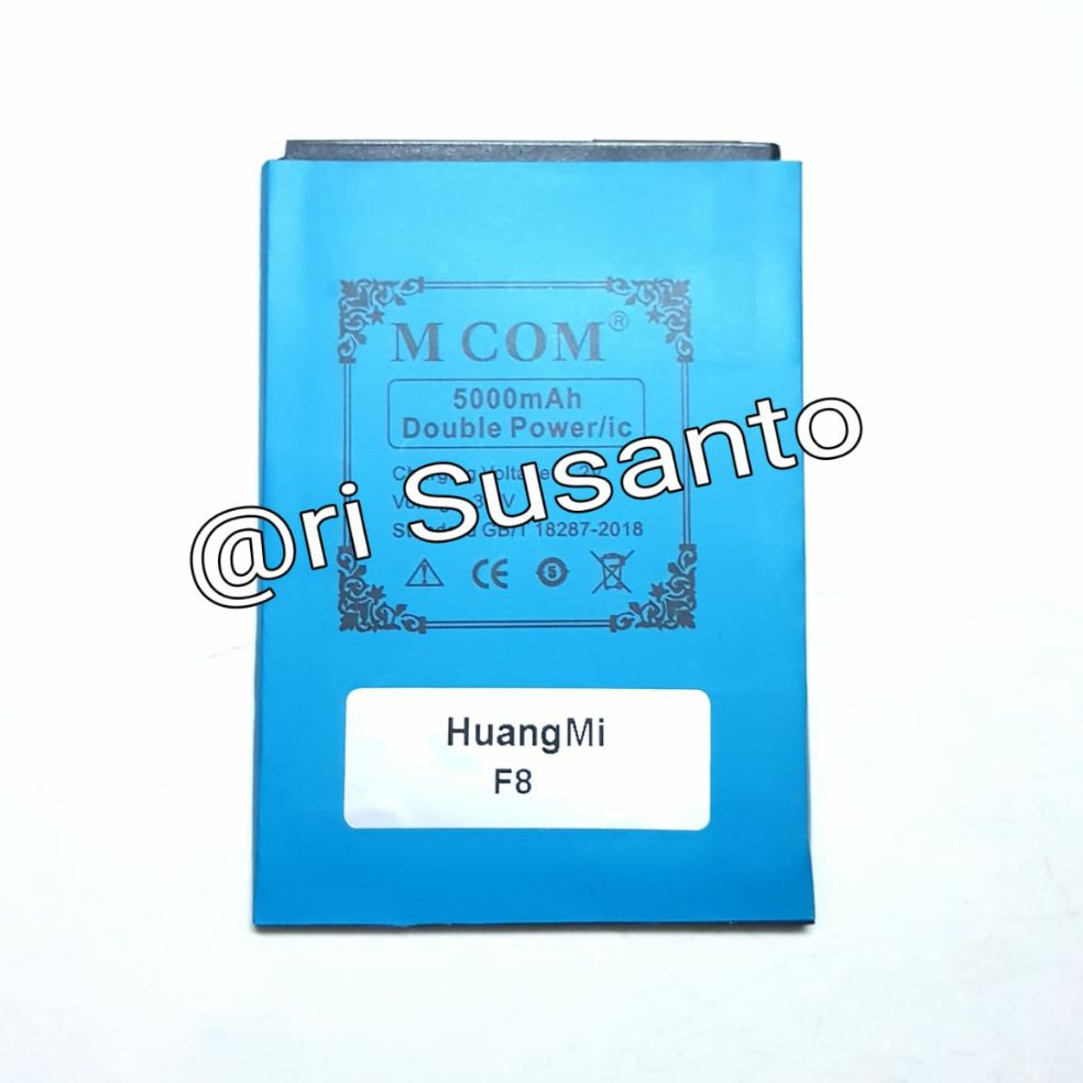 Baterai Huangmi F8 Eleven Huang Mi F8 Eleven Mcom Double Power 5000mah Lazada Indonesia