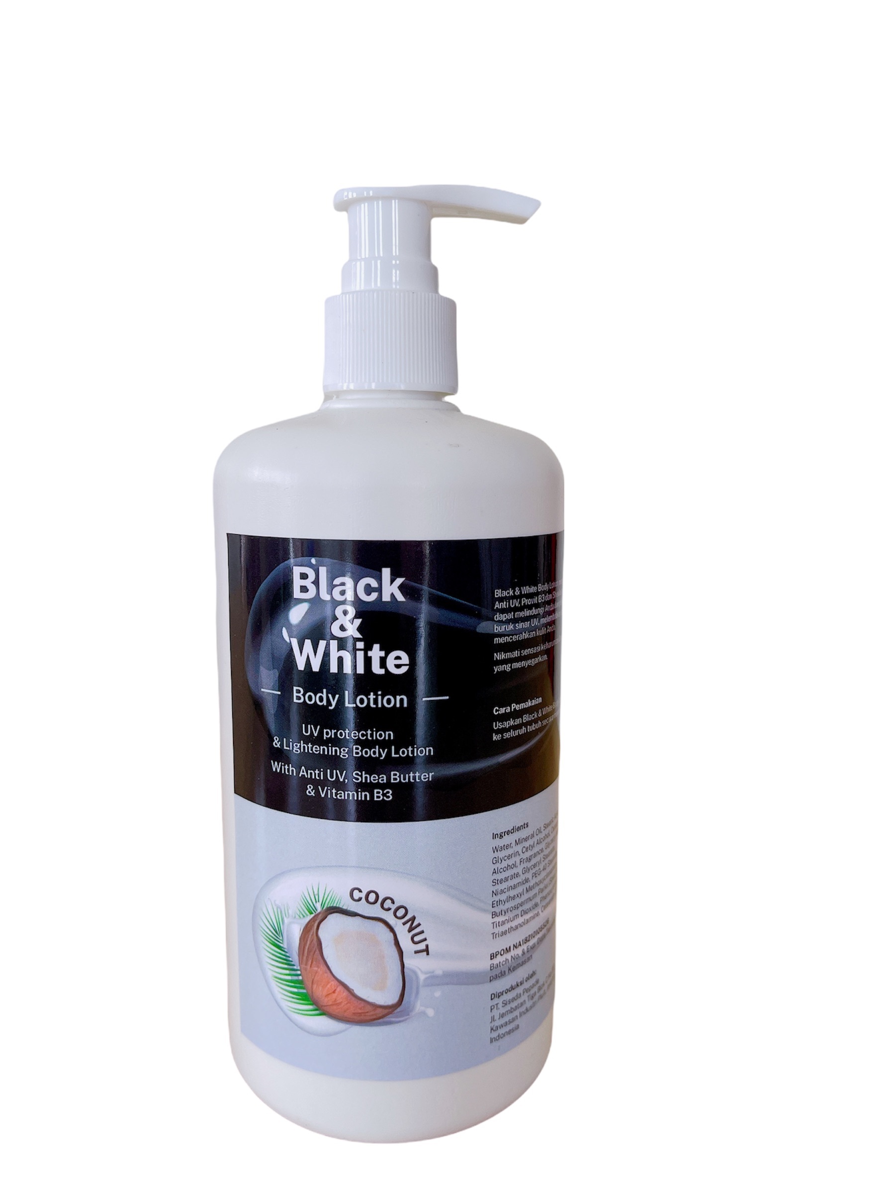 Body Lotion UV Protection & Lightening Body Lotion Kayu Oud Black