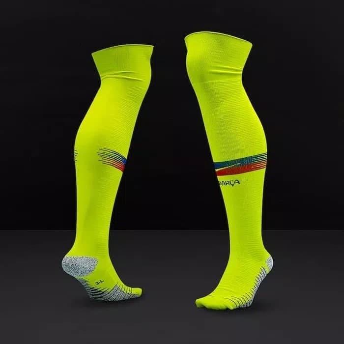 Terlariss !!! Kaos Kaki Bola Barcelona_ Barca Away Official By Joey Jaya Import.