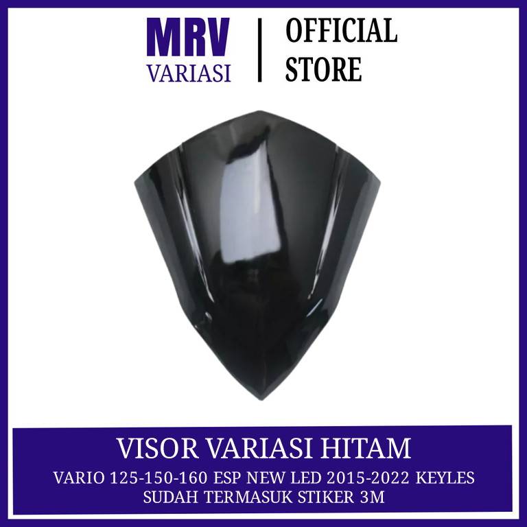 Visor-windshield-winsil-winshild-wind shield-sil-shild Vario 125-150 ...