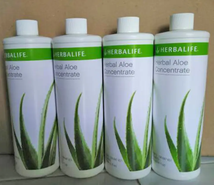 Herbalife Herbal Aloe Concentrate Orignal 100 Rasa Original Aloe Vera Lazada Indonesia