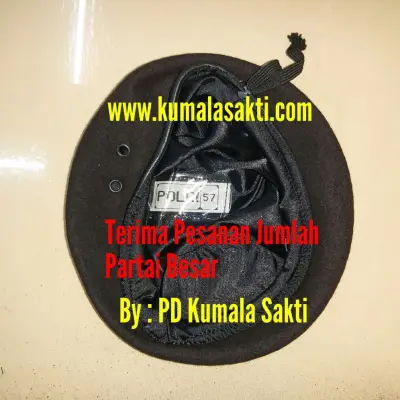Baret Jatah Sabara-Emblem Sabhara-Topi Karing Polisi-Kaos Polisi-Rompi Jaring Polisi-Sabuk Polisi
