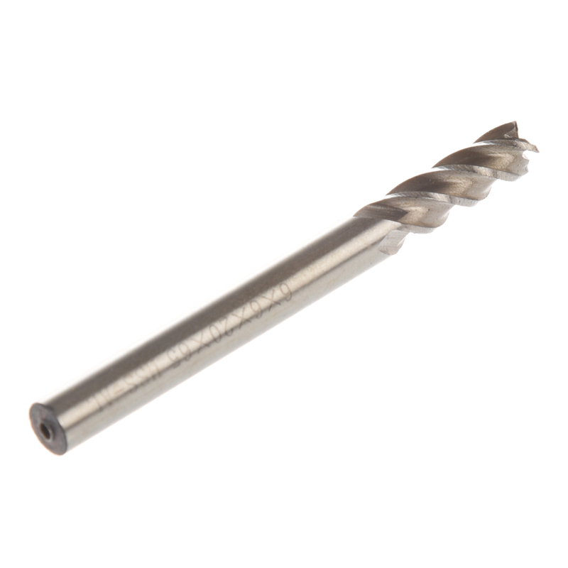 Uxcell 6.6mm Carbide Tip 4 Straight Flutes Round Shank Lathe Machine Chucking Reamer Cutter - View #6