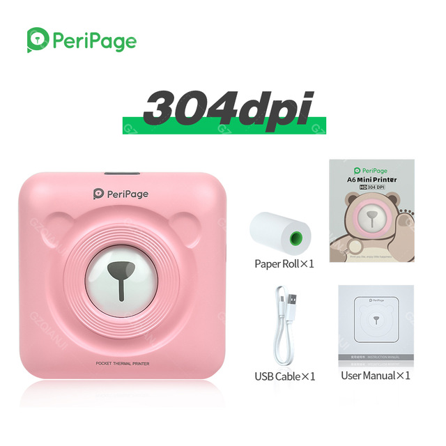 PeriPage A6 Mini Pocket Wireless BT 