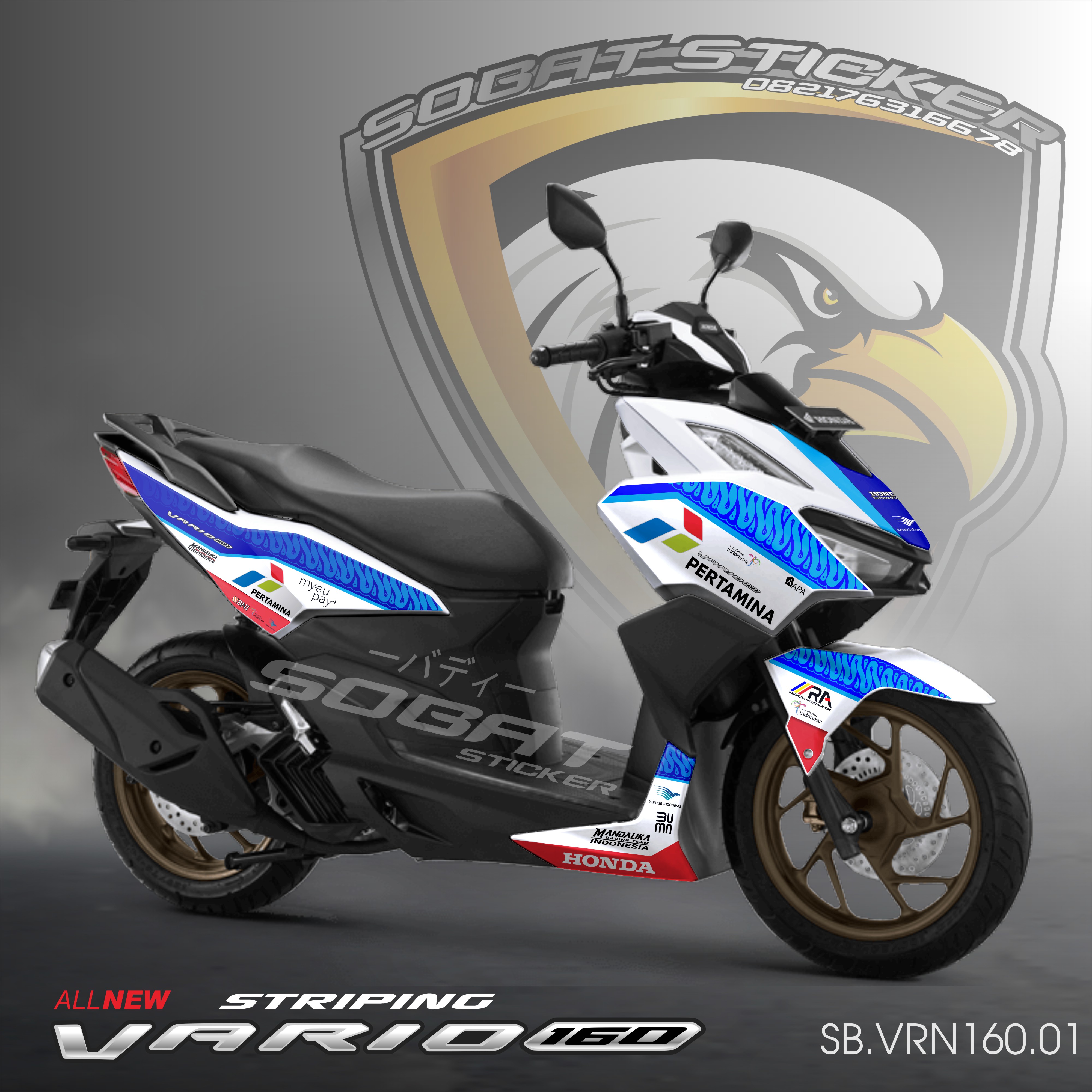 Striping Vario 160 2022 - Sticker Striping All New Vario 160 2022 ...