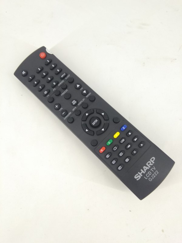 Remot Remote TV Sharp Aquos LCD LED GJ222 Original Pabrik / KW