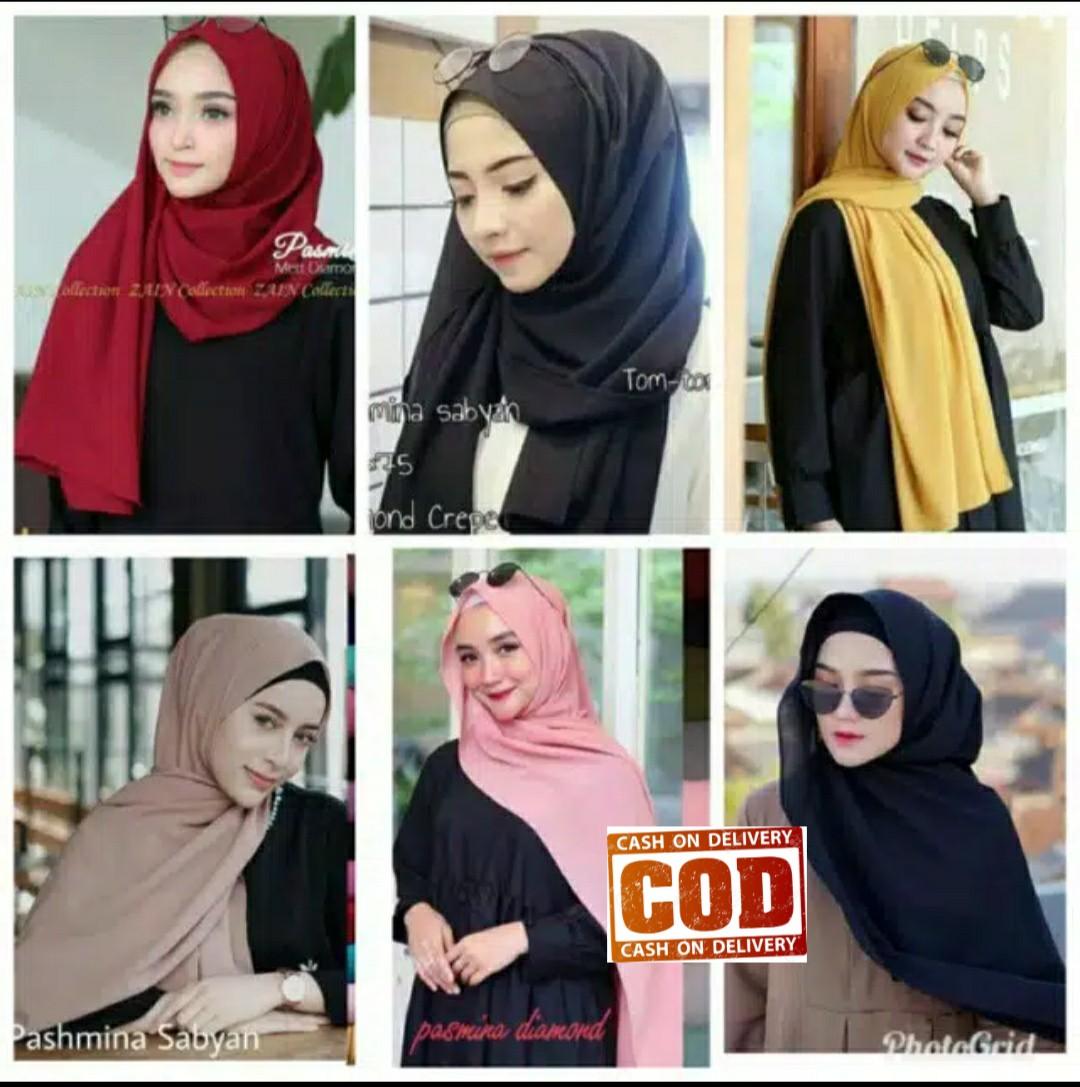 REDOUTLET - SABYAN PASHMINA DIAMOND ITALIANO JILBAB HIJAB KHIMAR