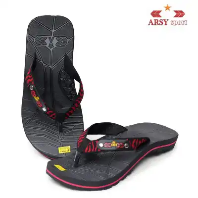 ARSY sport / Sandal Gunung Pria / Sandal Jepit Pria / Sandal Jepit / Sandal Pria - Motip Merah