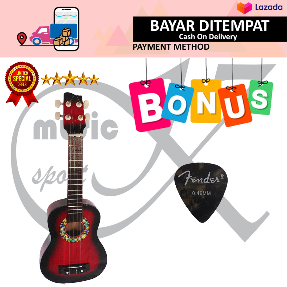 Paket Ukulele Senar 4 Lazada Indonesia