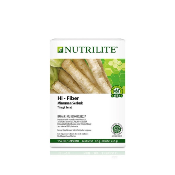 Nutrilite Hi Fiber Powder 30 Sachet Lazada Indonesia