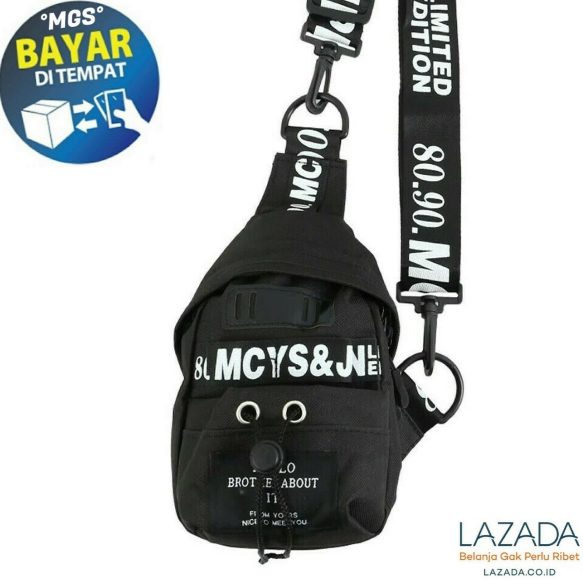 MGS_15 AMELIA WAISTBAG TERMURAH/ BAYAR DI TEMPAT (COD) waistba/ tas selempang wanita dan pria / tas sekolah