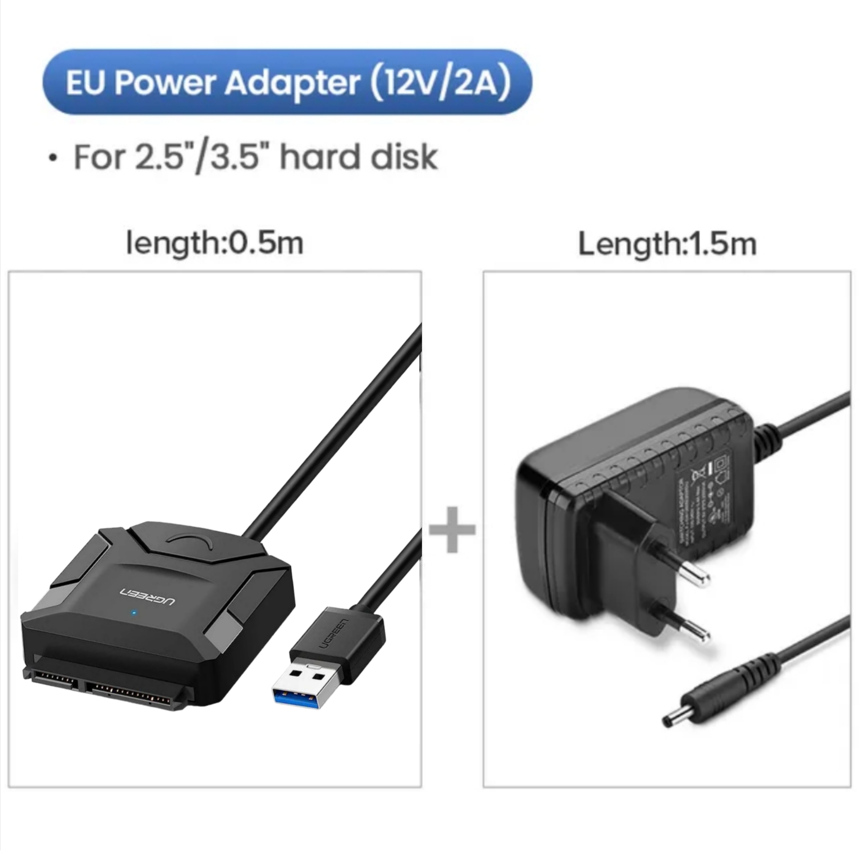 Ugreen Kabel Sata To Usb Hdd Adapter With Uasp Sata Iii