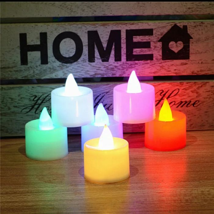 24 Pcs Lilin Led Elektrik 1 Box Lazada Indonesia