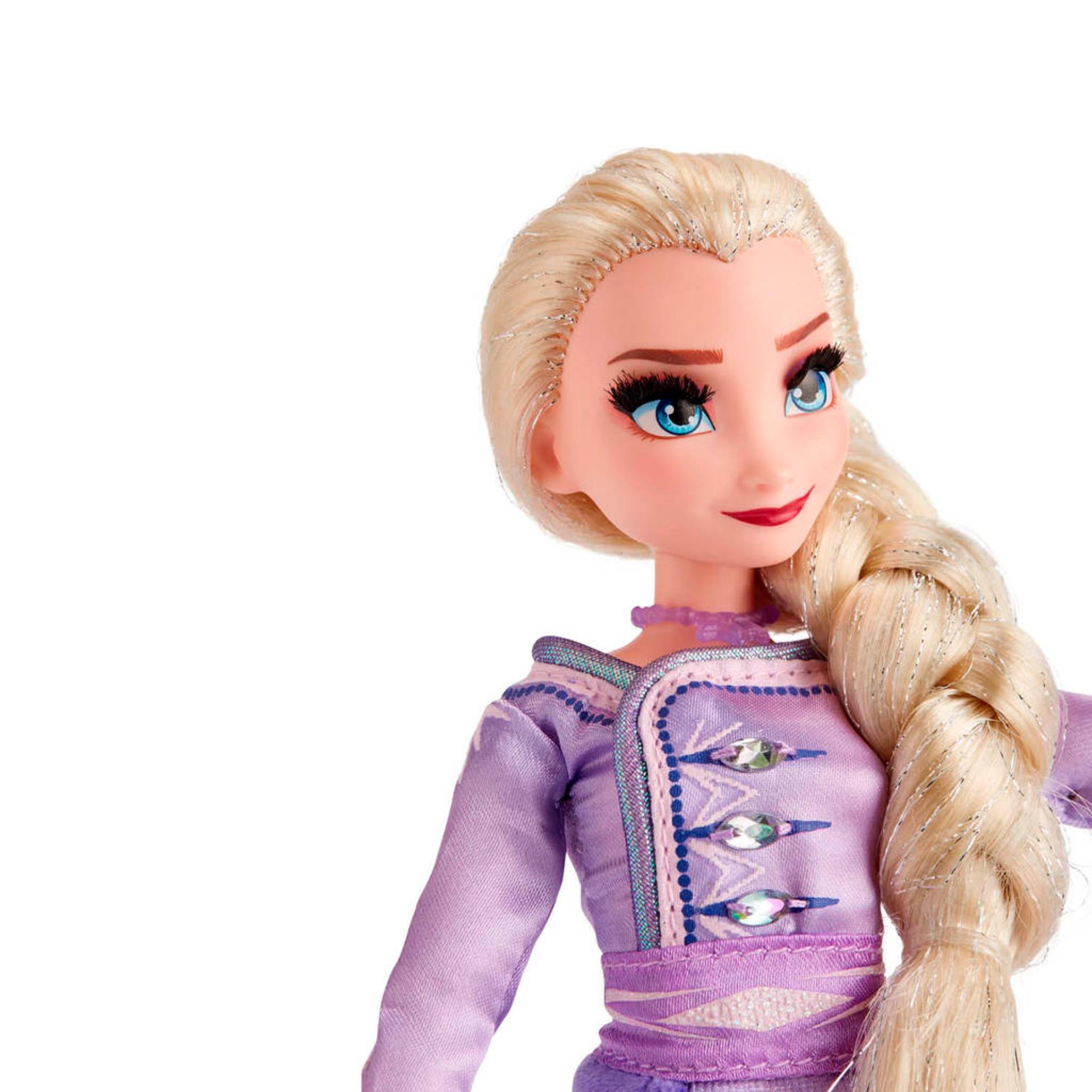 disney frozen 2 elsa fashion doll with blue ombre outfit