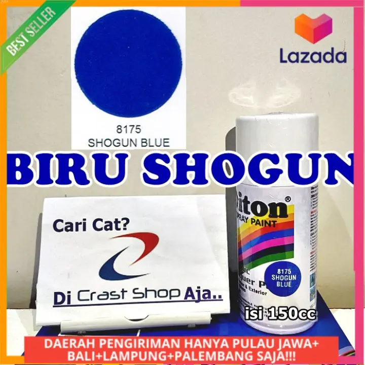 Cat Pilox Diton Shogun Blue 8175 150cc Warna Biru Metalik Suzuki Shogun Bagian Mesin Rangka Velg Frame Sepeda Motor Mobil Helm Pilok Pylox Pylok Bisa Cod Bayar Ditempat Lazada Indonesia
