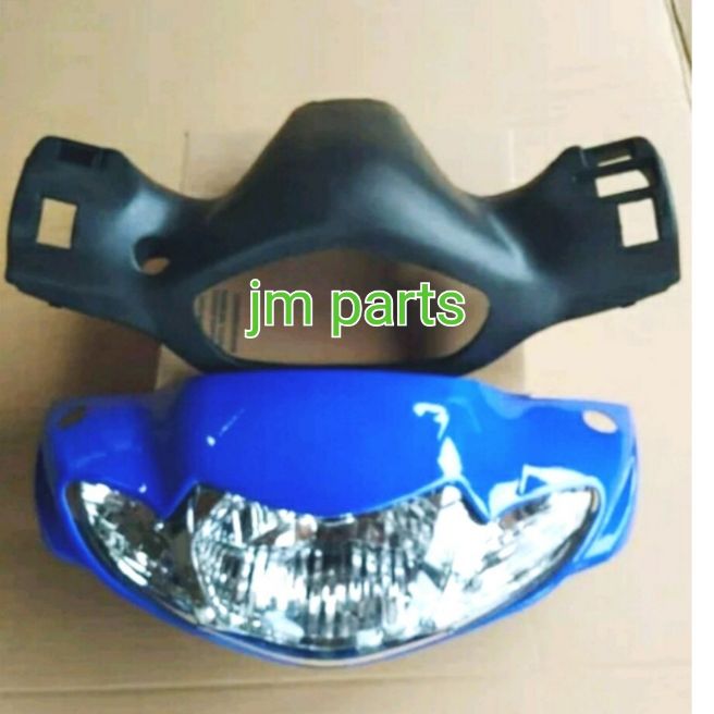 Batok Kepala Berikut Lampu Reflektor Suzuki Smash Warna Biru Lazada Indonesia