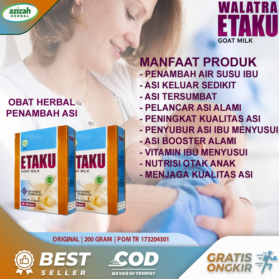 Obat Herbal Penambah ASI Ibu Menyusui ASI BOOSTER Alami Pelancar ASI ...