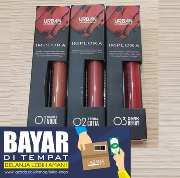 Lipstik Terlaris - Implora Lip Cream Matte 100% ASLI