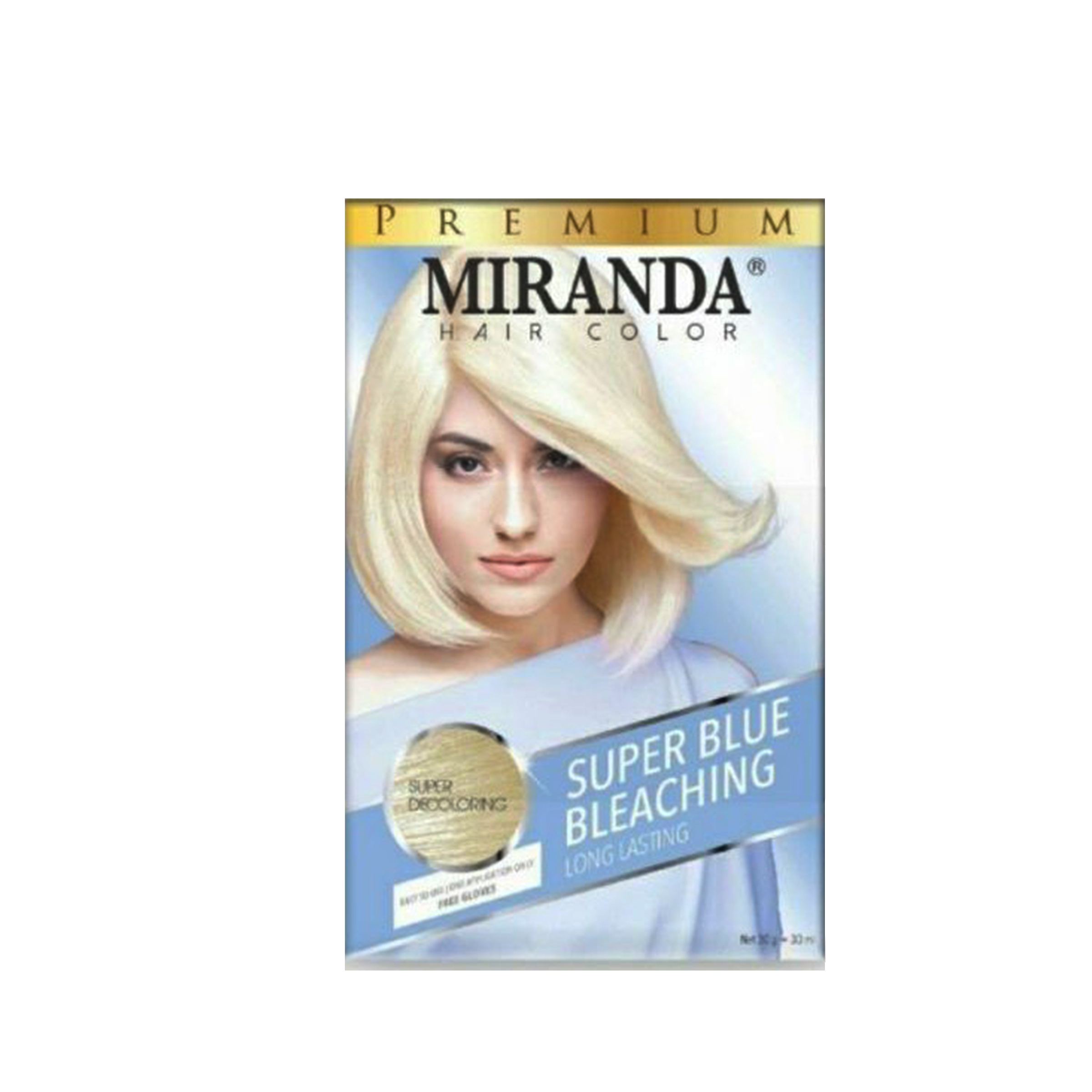 Miranda Hair Color Pastel Series Super Blue Bleaching Ml Lazada Indonesia