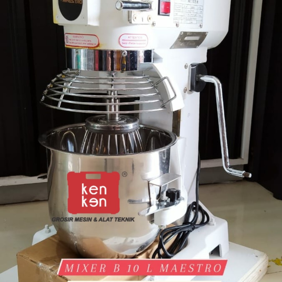 Mixer Roti Maestro B10 Mixer Adonan Mixer 10 Liter Mixer