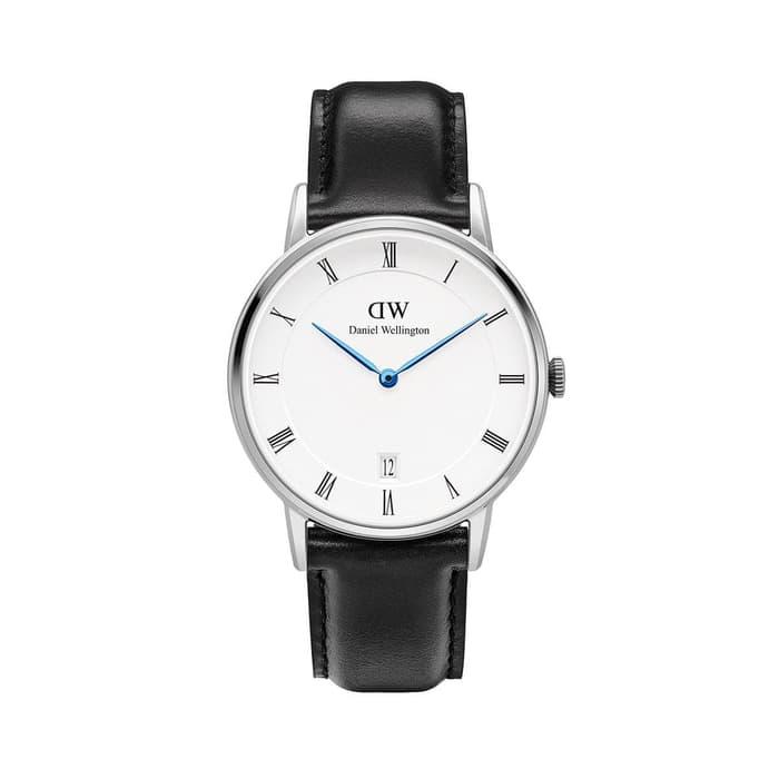 ORIGINAL !! Jam Tangan Tali Kulit Hitam Size 34mm 38mm White Silver Original / Jam Tangan Pria / Jam Tangan Wanita / Jam Berkualitas / Jam Trendy / Jam Termurah / Jam Cantik / Jam Terbaru 2019