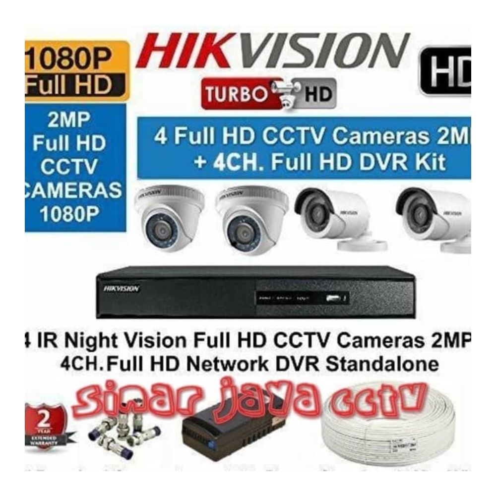 hikvision cctv camera set price