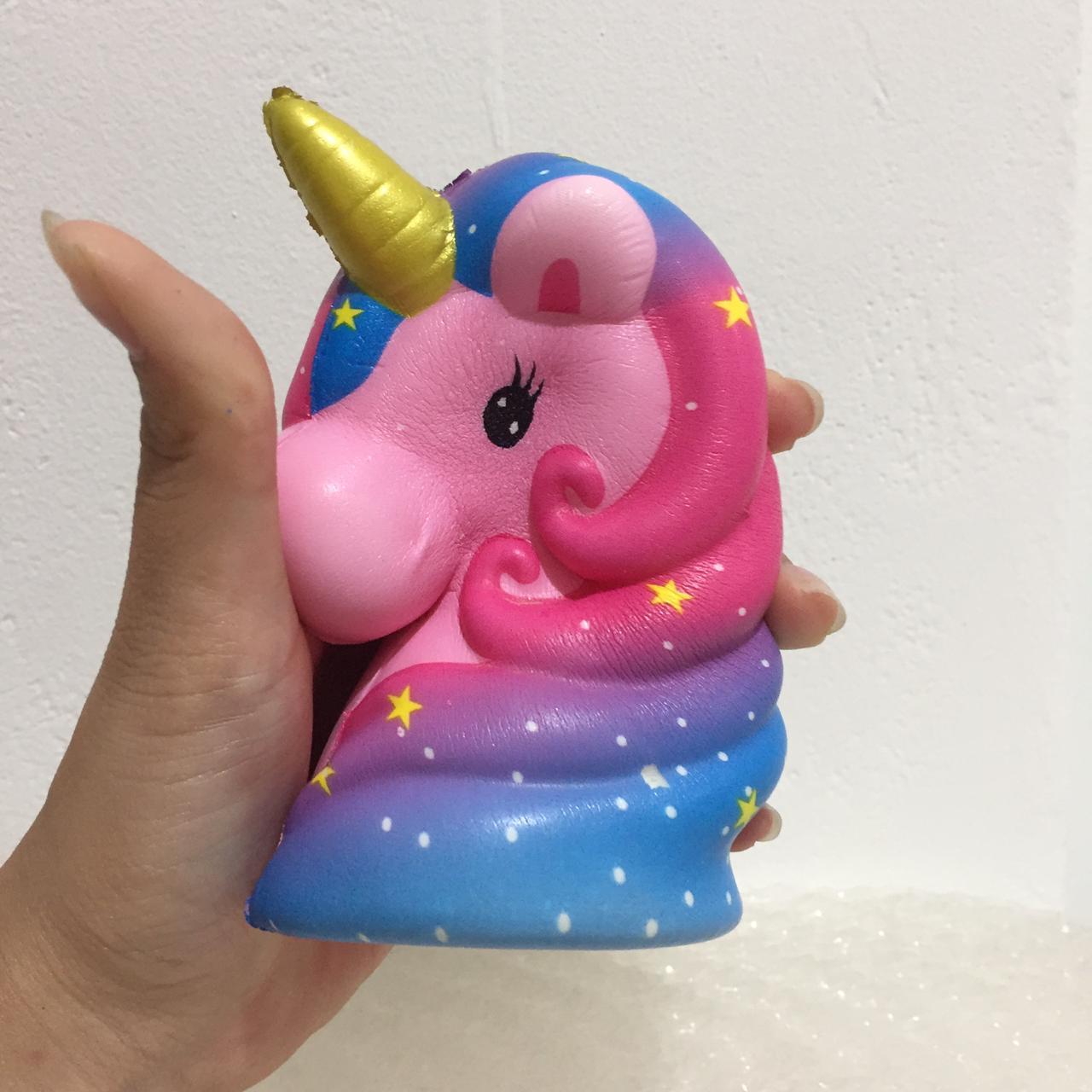 Harga squishy unicorn store galaxy