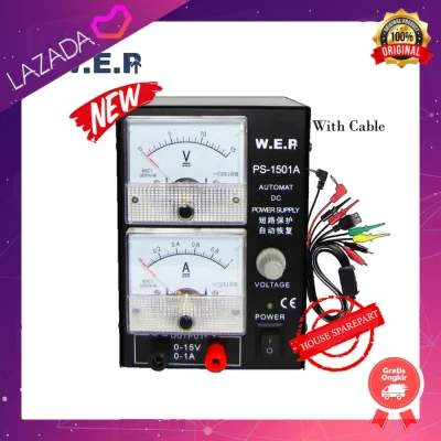 PROMO !!! WEP Power Supply HP PS-1501A 15V 1A DC Hitam Original BISA COD Power supply servis hp/Power supply amplifier/Power supply komputer pc