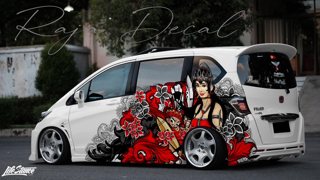 Gambar Foto 96+ Modifikasi Stiker Mobil Freed Terbaru Gratis