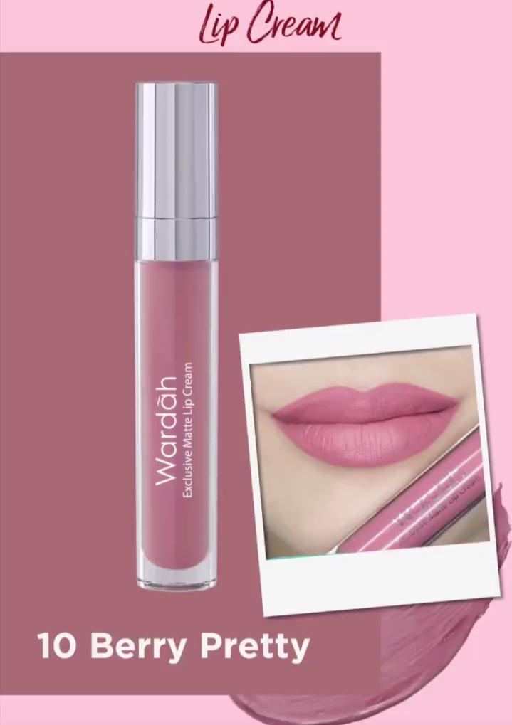 wardah exclusive matte lip cream 10