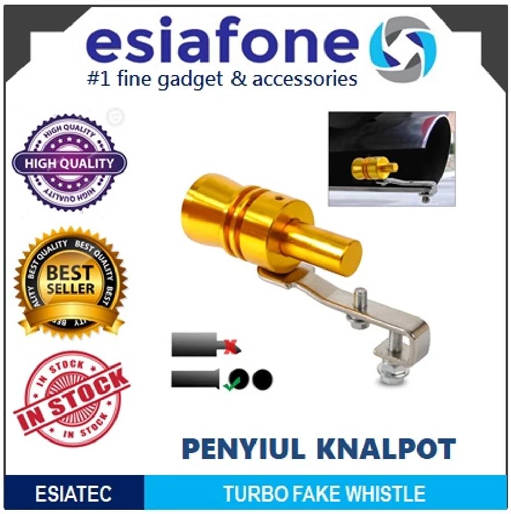 ESIATEC Fake Whistle - Penyiul Turbo Palsu Kenalpot Knalpot Mobil Size M 1.6 - 2.0