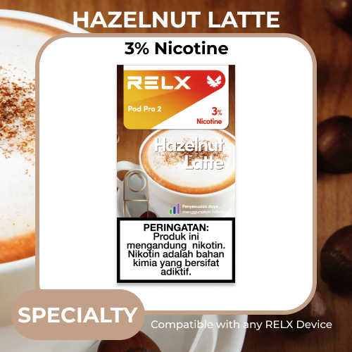 relx pod pro hazelnut latte Shop Relx Pod Pro 2 Hazelnut Latte 3%