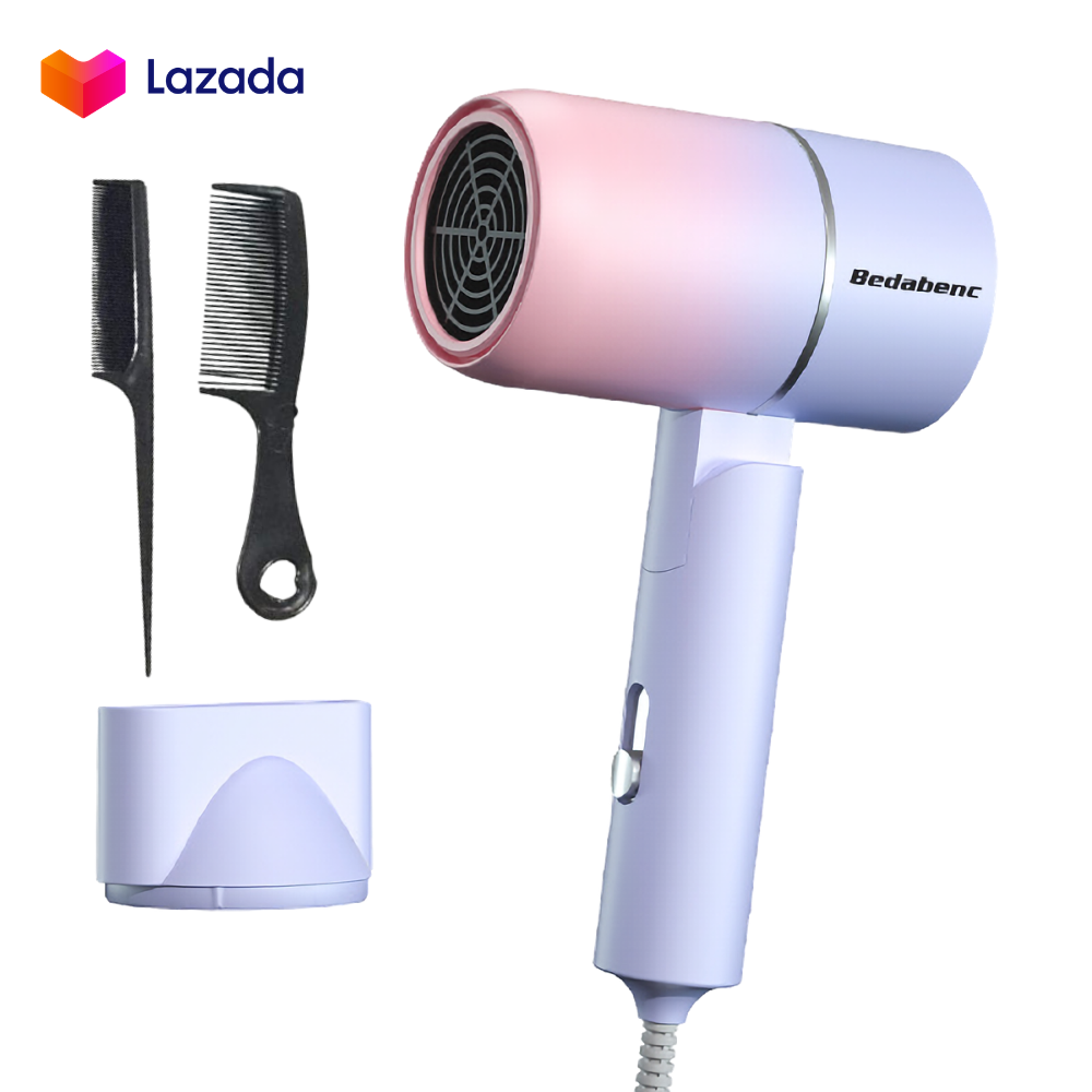 Hair Dryer Lipat 3 In 1 Pengering Rambut Hedrayer 750 Watt Herdayer Rambut