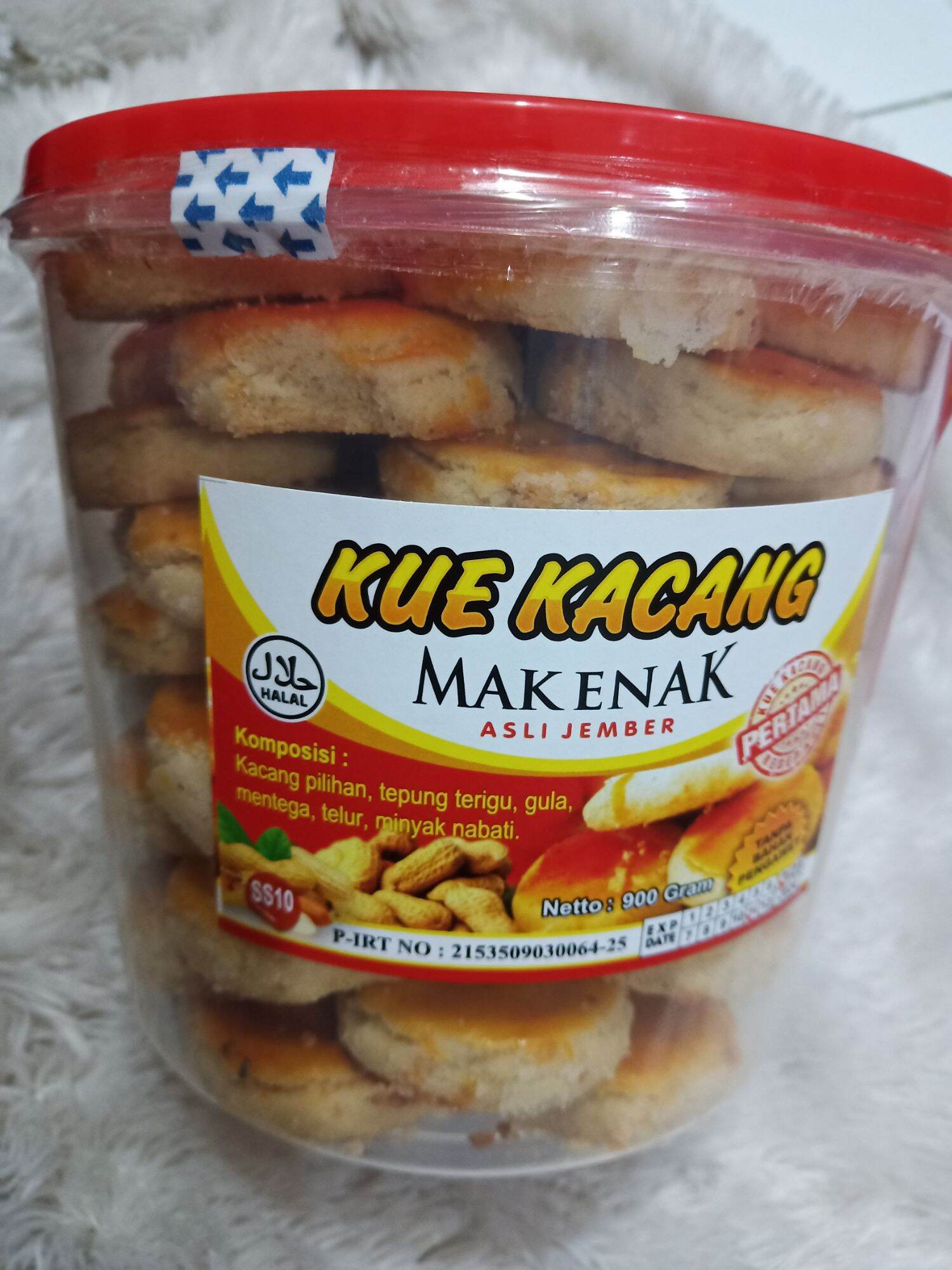 Kue Kacang Original Mak Enak Asli Jember 900gr | Lazada Indonesia