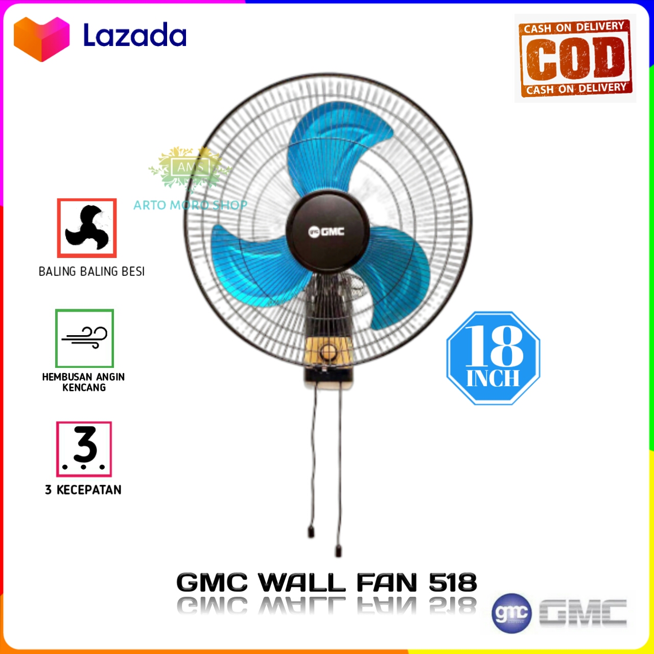 gmc-518-wall-fan-18-inch-besi-kipas-angin-dinding-18-inch-besi