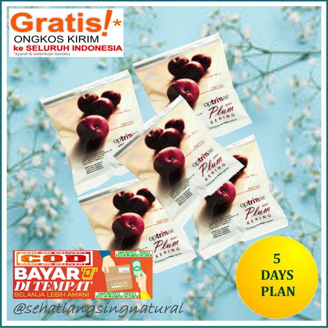 PROMO! OPTRIMAX PLUM DELITE ECERAN (5 SACHET)  Detoks - Buah Plum Kering - Obat Pelangsing - Obat Kurus/Pengurus Badan - Detoksifikasi - Pembakar Lemak - Penghilang Lemak - Plum Kering Optrimax Plum Delite - Optrimax Jelly Delite - Halal