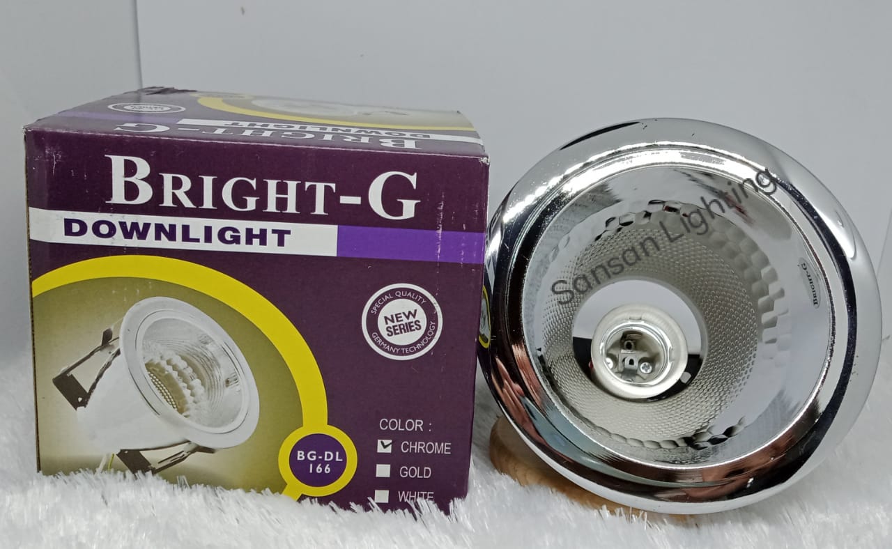Downlight BrightG 4inch Warna Chrome Lazada Indonesia